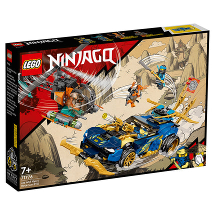 LEGO® NINJAGO® - Jay és Nya EVO versenyautója (71776)