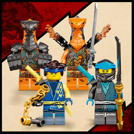 LEGO® NINJAGO® - Jay és Nya EVO versenyautója (71776)