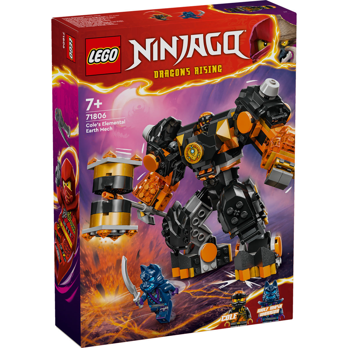 LEGO® NINJAGO® - Colov elementarni robotski oklep zemlje (71806)