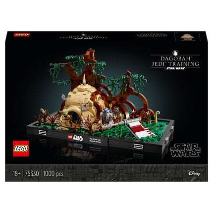 LEGO® Star Wars™ - Jedi™ kiképzés a Dagobah™ bolygón dioráma (75330)