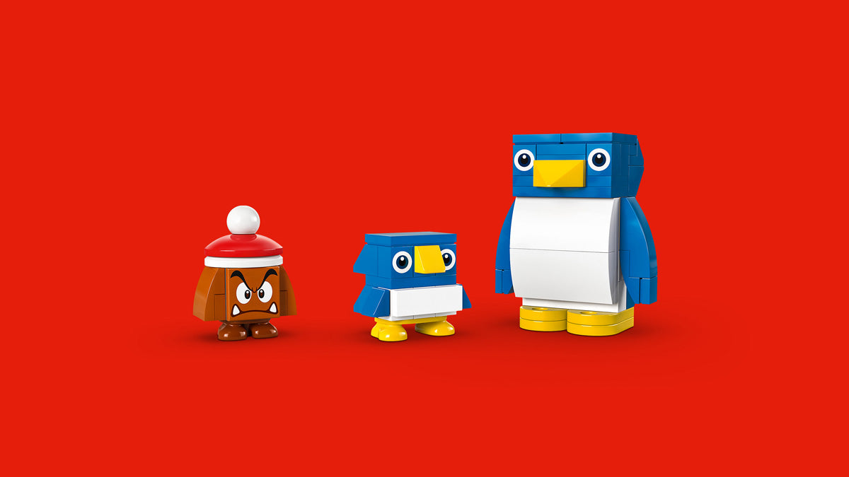 LEGO® Super Mario™ - Razširitveni komplet Snežna pustolovščina družine penguin (71430)