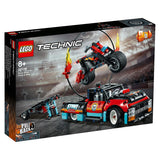 LEGO® Technic - Kaszkadőr teherautó és motor (42106)