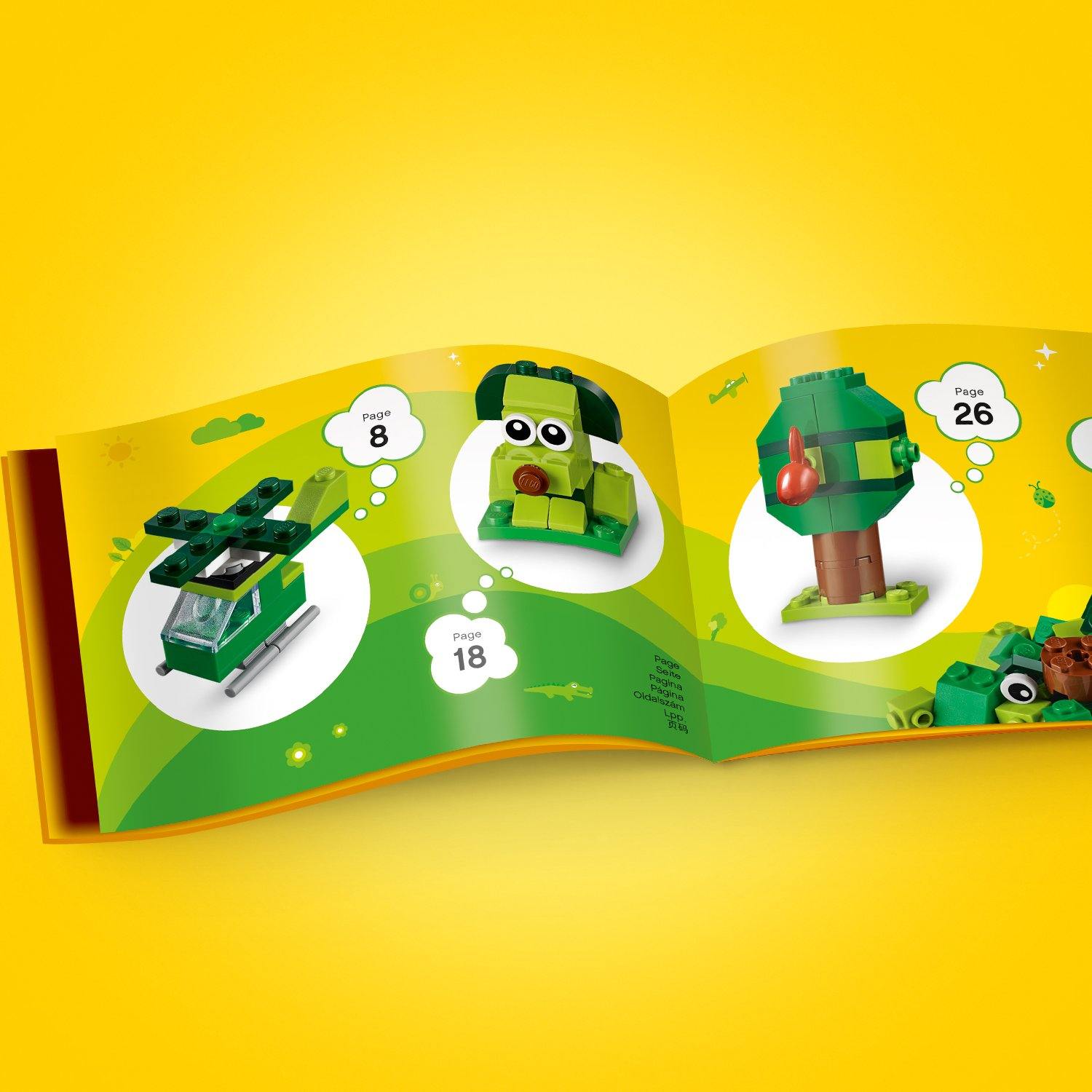 Ustvarjalne zelene kocke - LEGO® Store Slovenija