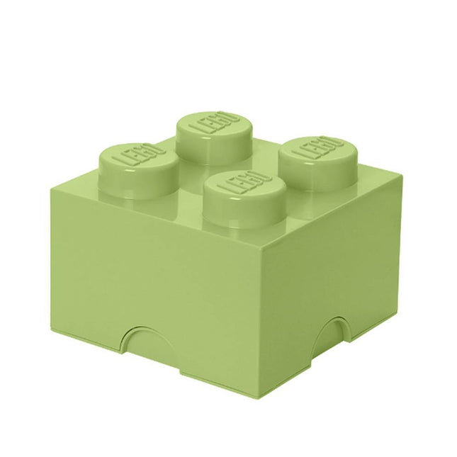 Škatla za shranjevanje 4 Rumeno zelen - LEGO® Store Slovenija