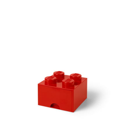 Predalnik za shranjevanje 4 - Rdeča