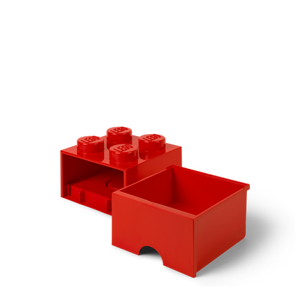 Predalnik za shranjevanje 4 - Rdeča