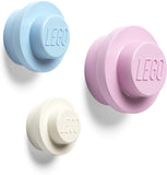 Stenski obešalnik 3/1 (bela, modra, roza) - LEGO® Store Slovenija