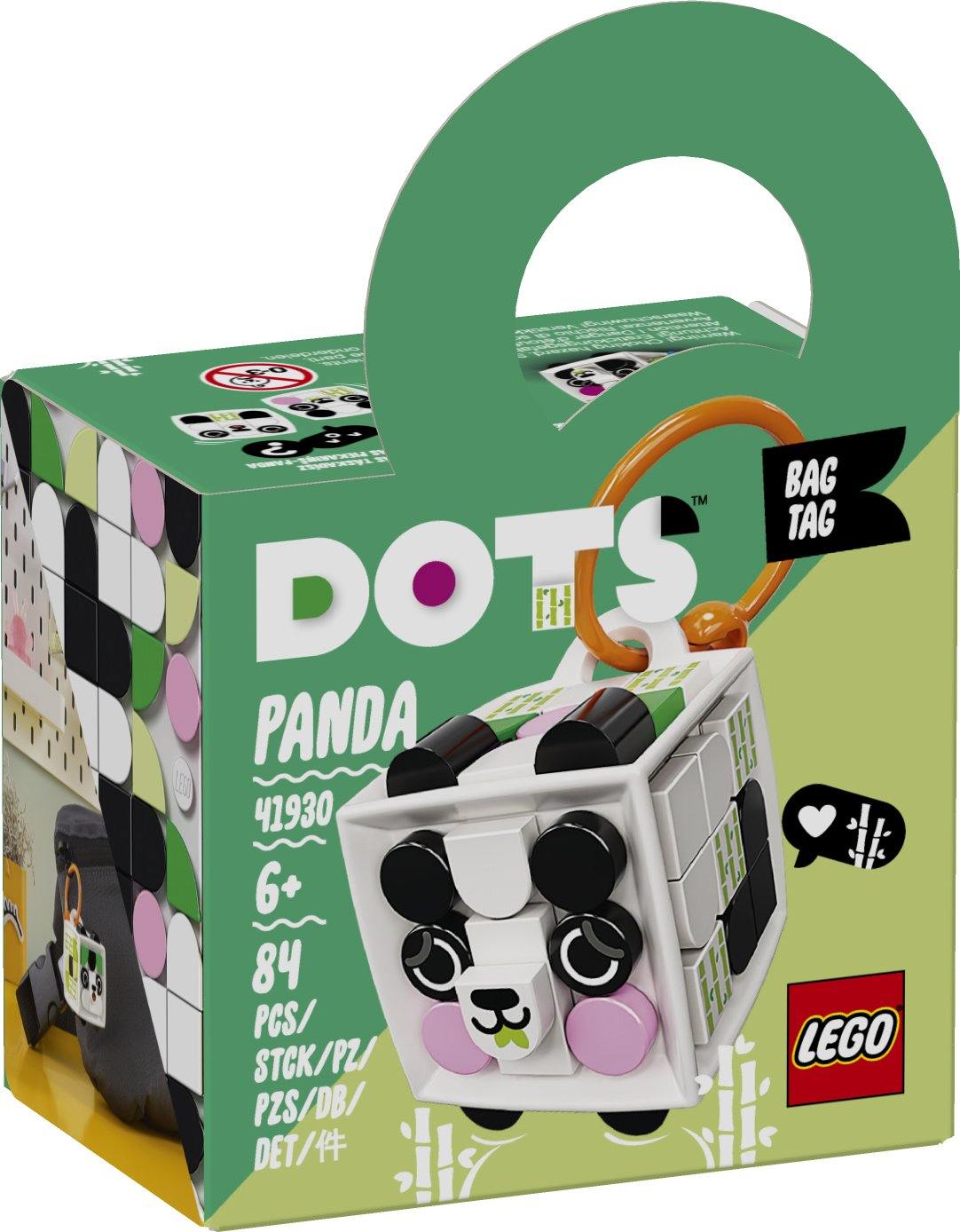 Obesek za torbo - panda - LEGO® Store Slovenija