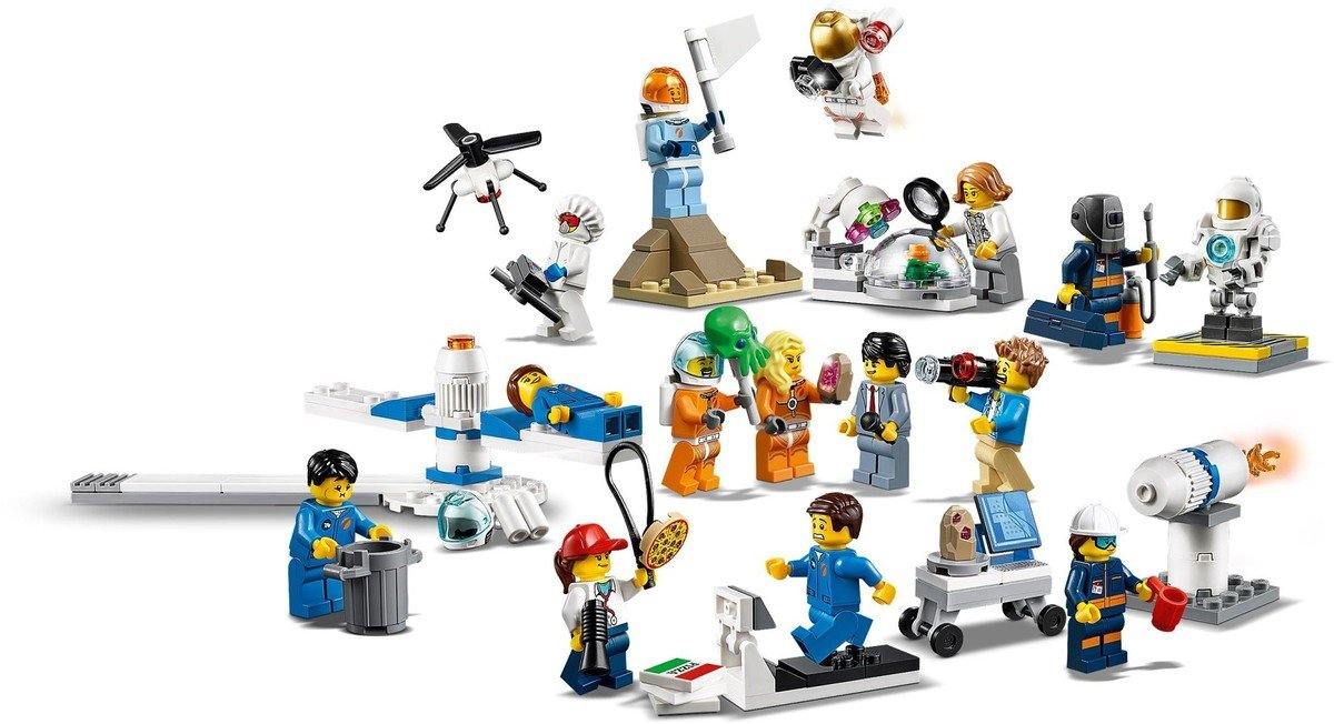 Komplet z ljudmi - Raziskovanje in razvoj vesoljske tehnologije - LEGO® Store Slovenija
