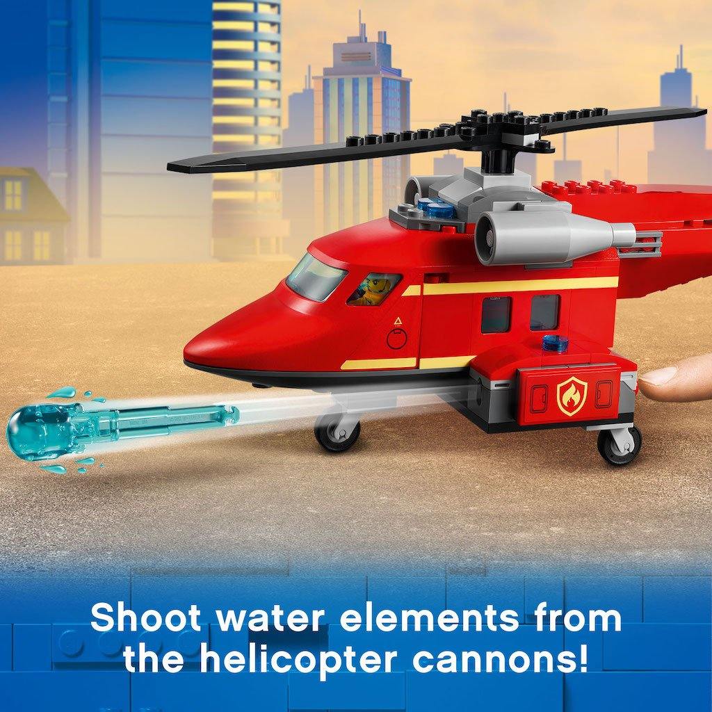 Helikopter za reševanje iz požarov - LEGO® Store Slovenija