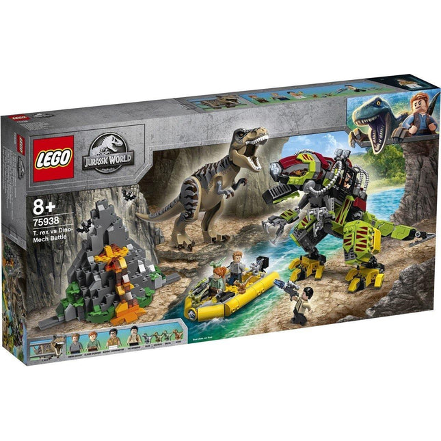 Boj tiranozavra proti robotskemu dinozavru - LEGO® Store Slovenija