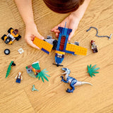 Velociraptor: Reševalna misija z dvokrilnikom - LEGO® Store Slovenija