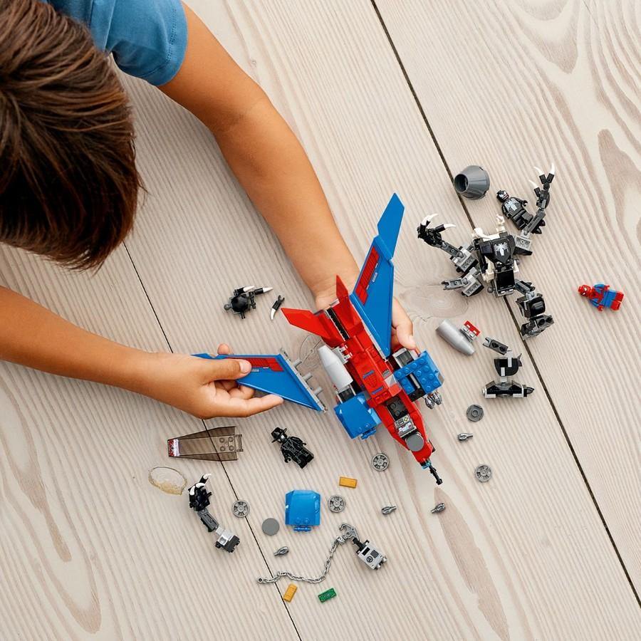 Spider-reaktivec proti robotskemu oklepu - LEGO® Store Slovenija
