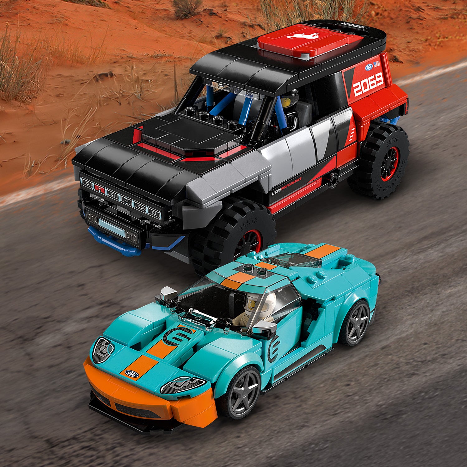 Ford GT Heritage Edition and Bronco R