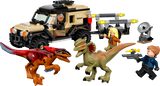 Transport za pyroraptorja in dilofozavra